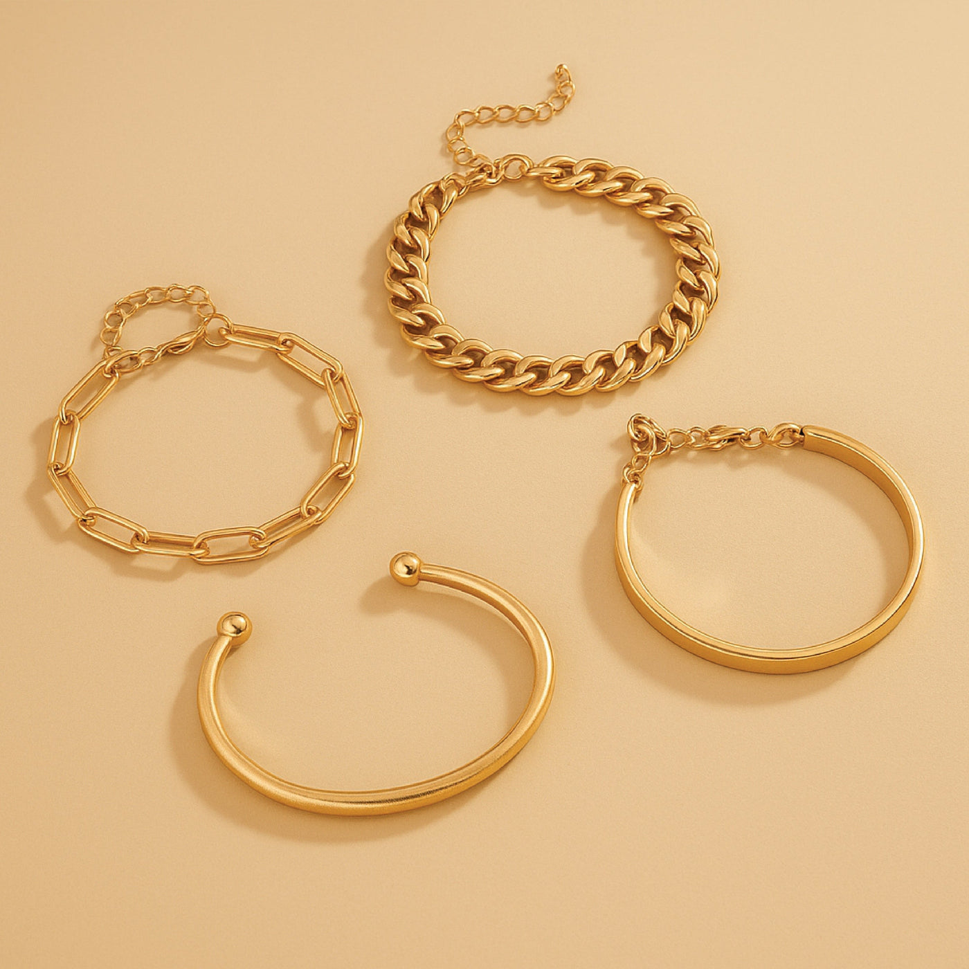 Bransoletki „Bold Gold”