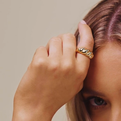 Pierścionek Tresse d'Or Amourée